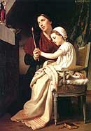 [La acci�n de gracias de W. A. Bouguereau]